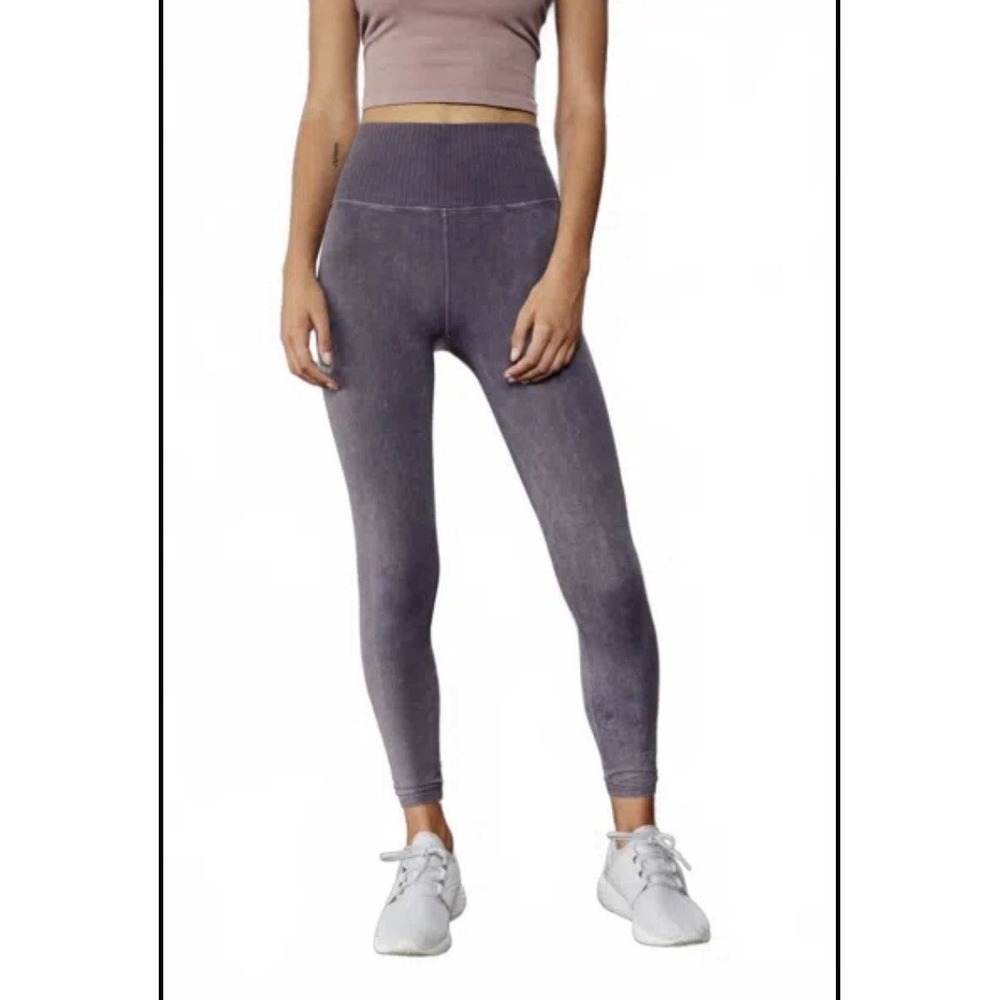 FP Movement Good Karma Flare Leggings‎ in Purple Size Small